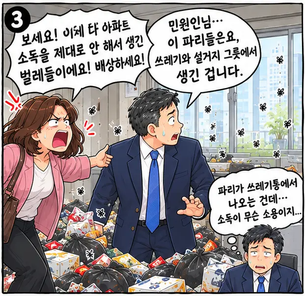 25층 파리의 진실 3컷